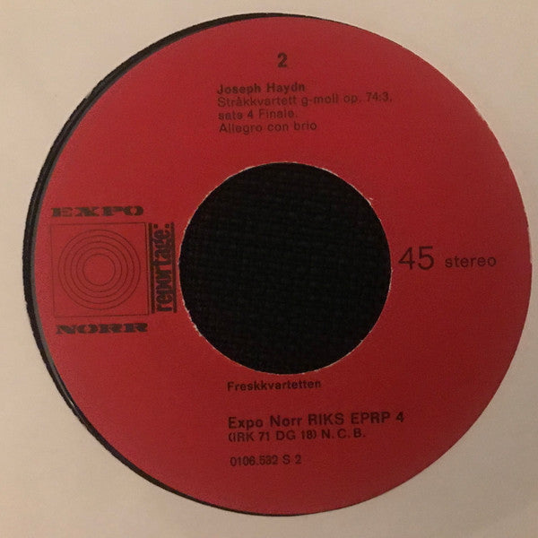 Freskkvartetten ~ Freskkvartetten (Vinyl) - Djungel & Jazz