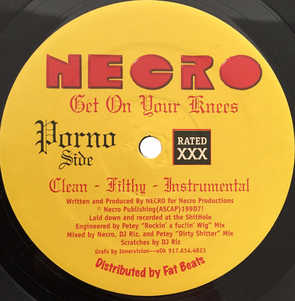 Necro : Get On Your Knees / Underground (12")