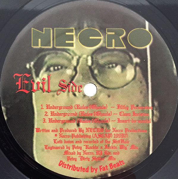 Necro : Get On Your Knees / Underground (12")