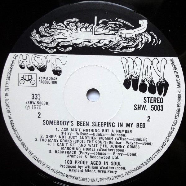 100 Proof Aged In Soul ~ Somebody's Been Sleeping In My Bed (Vinyl) - Djungel & Jazz