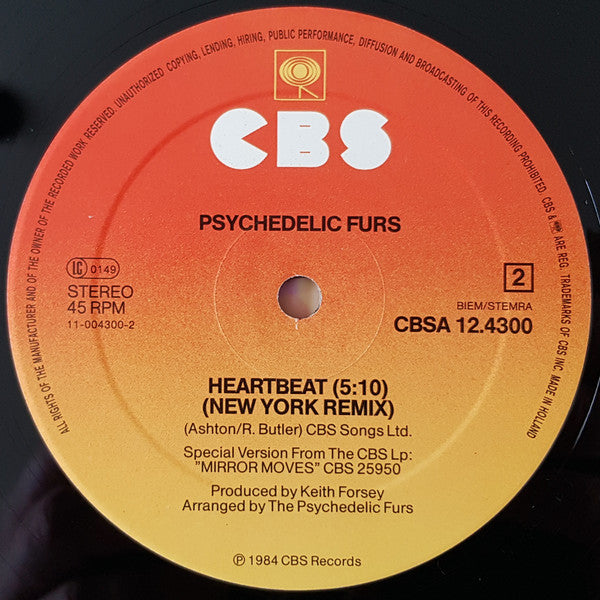Psychedelic Furs ~ Heaven (Vinyl) - Djungel & Jazz