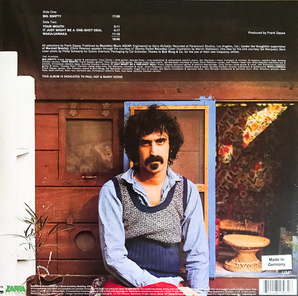 Frank Zappa ~ Waka / Jawaka (Vinyl) - Djungel & Jazz