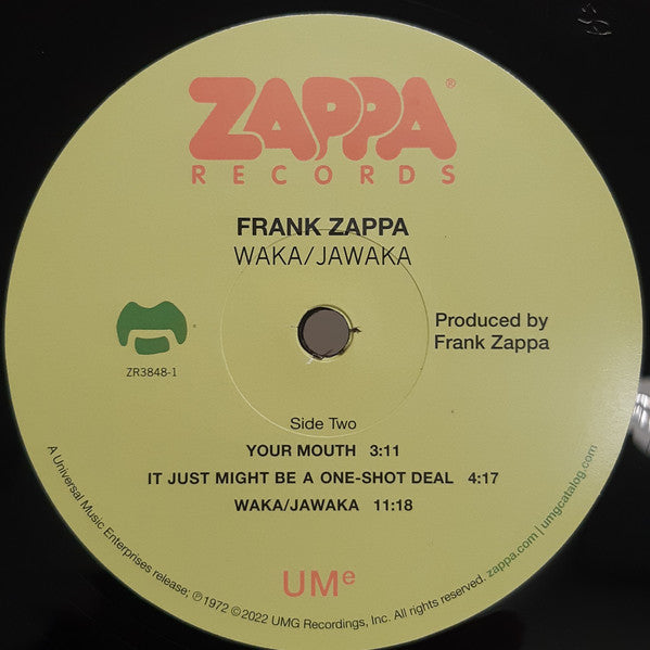 Frank Zappa ~ Waka / Jawaka (Vinyl) - Djungel & Jazz