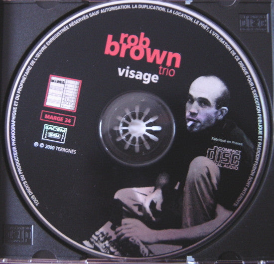 Rob Brown Trio ~ Visage (Vinyl) - Djungel & Jazz