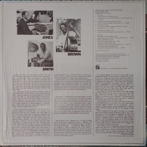 Jones, Brown, Smith ~ Jones - Brown - Smith (Vinyl) - Djungel & Jazz