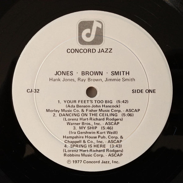 Jones, Brown, Smith ~ Jones - Brown - Smith (Vinyl) - Djungel & Jazz