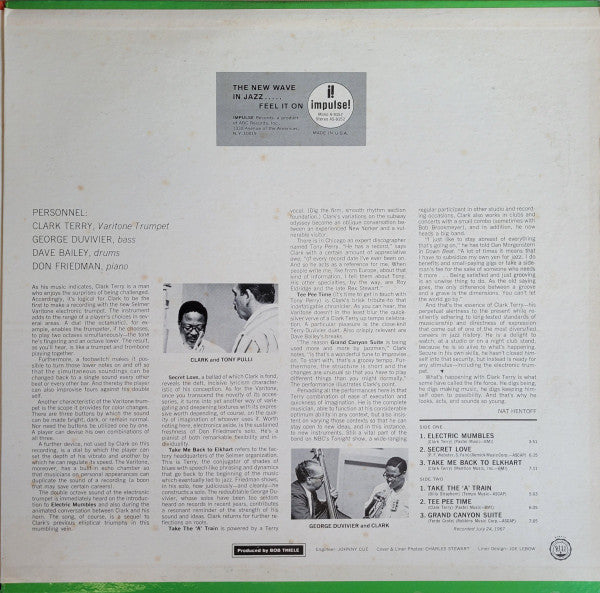 Clark Terry : It's What's Happenin' (The Varitone Sound Of Clark Terry) (LP, Gat)