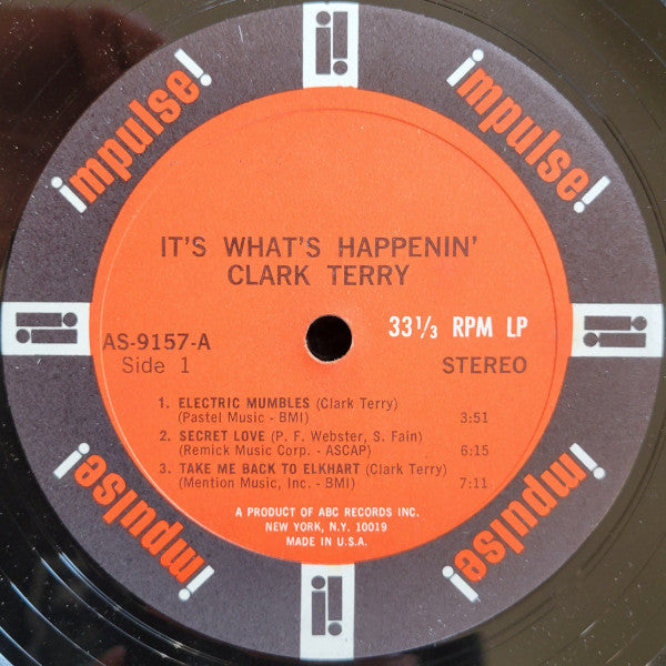 Clark Terry : It's What's Happenin' (The Varitone Sound Of Clark Terry) (LP, Gat)