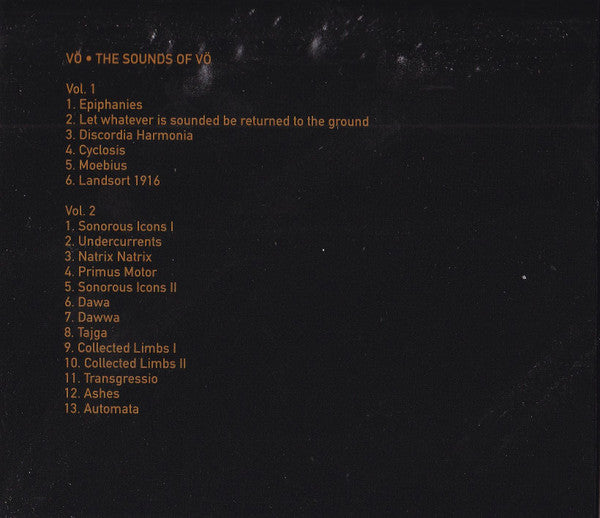 VÖ ~ The Sounds Of VÖ (Vinyl) - Djungel & Jazz