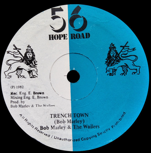 Bob Marley & The Wailers : Trench Town (12")
