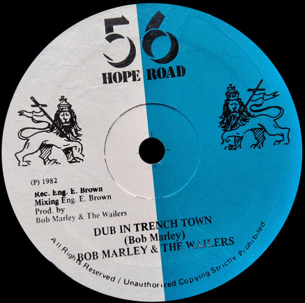 Bob Marley & The Wailers : Trench Town (12")