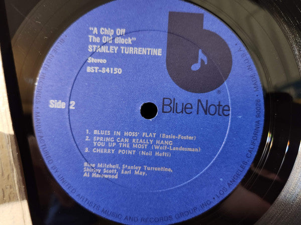 Stanley Turrentine ~ A Chip Off The Old Block (Vinyl) - Djungel & Jazz