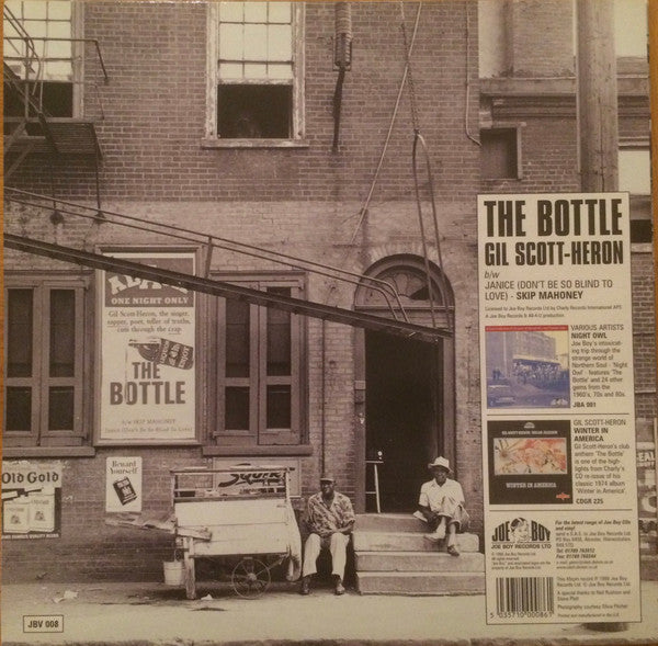 Gil Scott-Heron & Brian Jackson / Skip Mahoney ~ The Bottle / Janice (Vinyl) - Djungel & Jazz