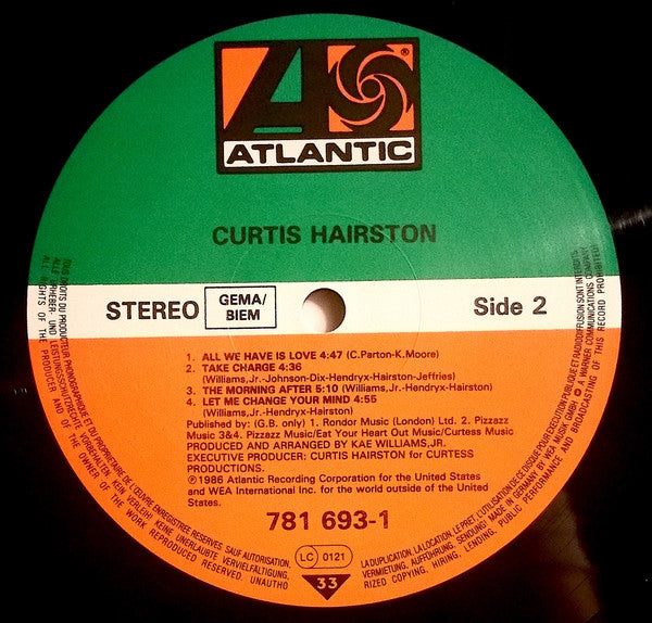 Curtis Hairston ~ Curtis Hairston (Vinyl) - Djungel & Jazz