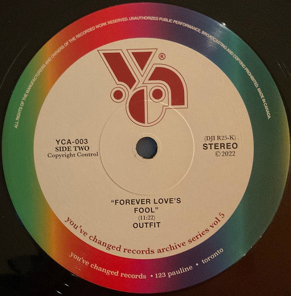 Daniel Romano's Outfit Feat. Danny Carey ~ Forever Love's Fool (Vinyl) - Djungel & Jazz