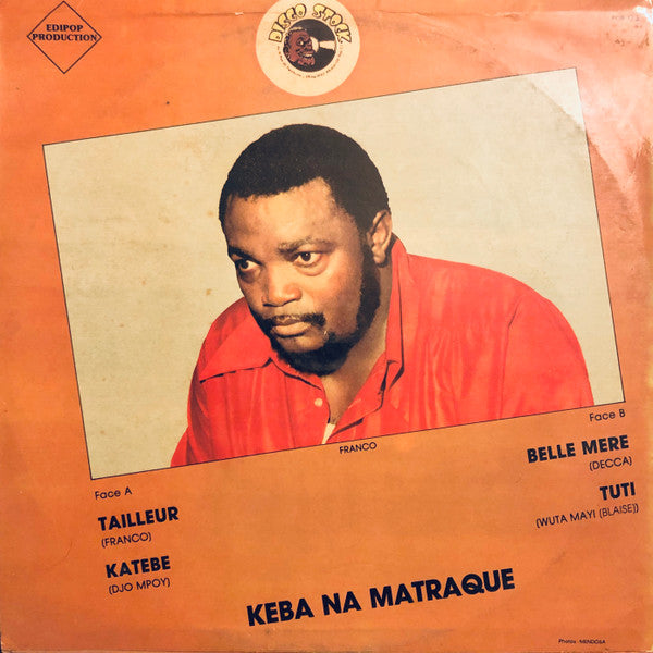Franco Et Orchestre T.P.O.K. Jazz ~ Keba Na Matraque (Vol. 3) - Tailleur (Vinyl) - Djungel & Jazz
