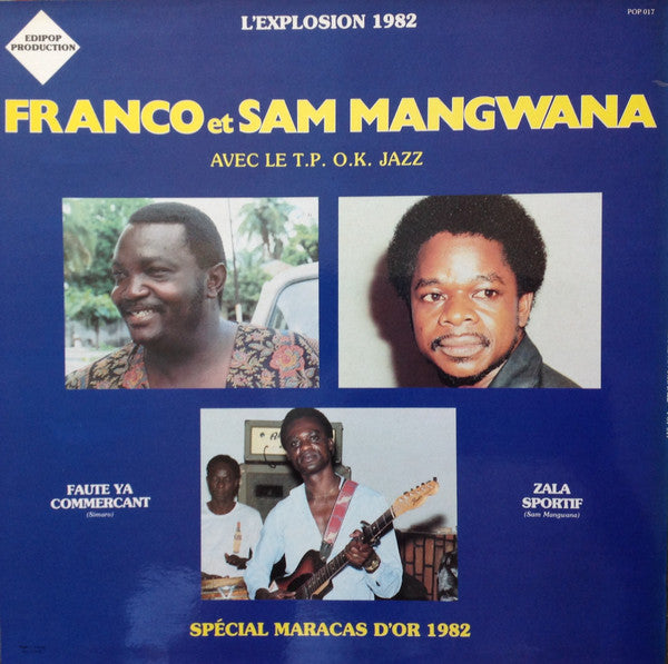 Franco Et Sam Mangwana Avec Orchestre T.P.O.K. Jazz ~ Franco Et Sam Mangwana Avec Le T.P. O.K. Jazz (Vinyl) - Djungel & Jazz