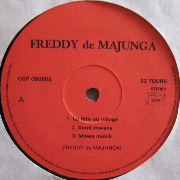 Freddy De Majunga ~ La Fête Au Village (Vinyl) - Djungel & Jazz