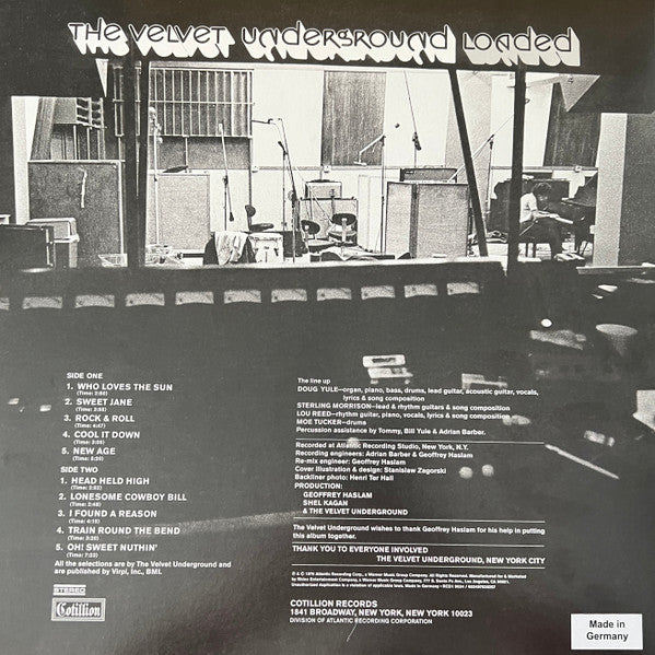 The Velvet Underground ~ Loaded (Vinyl) - Djungel & Jazz