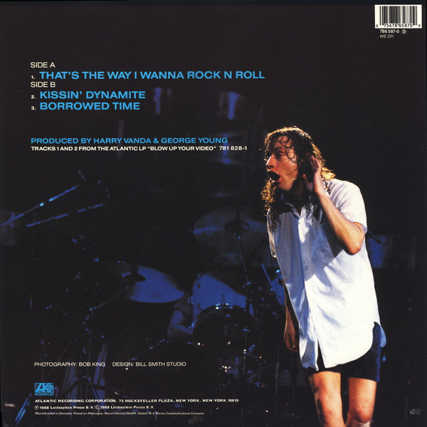 AC/DC : That's The Way I Wanna Rock N Roll (12")