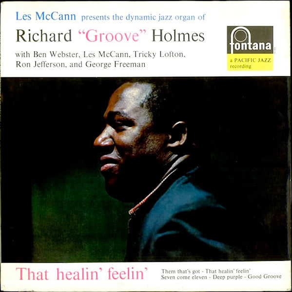 Richard "Groove" Holmes ~ That Healin' Feelin' (Vinyl) - Djungel & Jazz