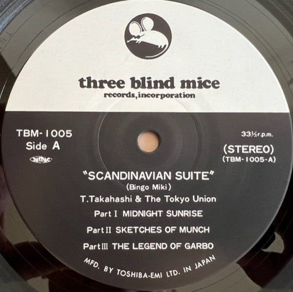 Bingo Miki, Tatsuya Takahashi & The Tokyo Union ~ Scandinavian Suite (Vinyl) - Djungel & Jazz