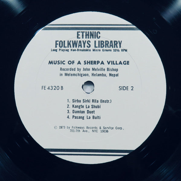 Various ~ Music Of A Sherpa Village (Vinyl) - Djungel & Jazz