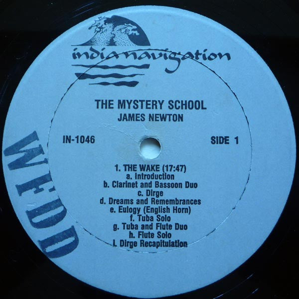 James Newton (2) : The Mystery School (LP, Album)