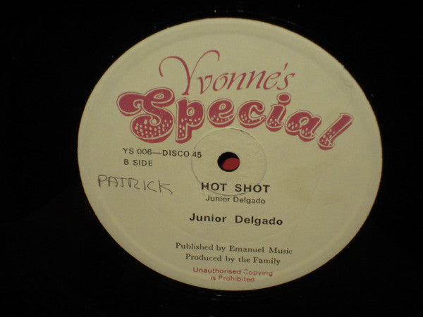 Junior Delgado And Hugh Brown* : Big Shot (12")