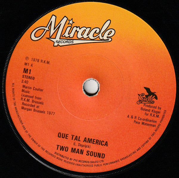 Two Man Sound ~ Que Tal America / Brazil O Brazil (Sarava Meu Amor) (Vinyl) - Djungel & Jazz