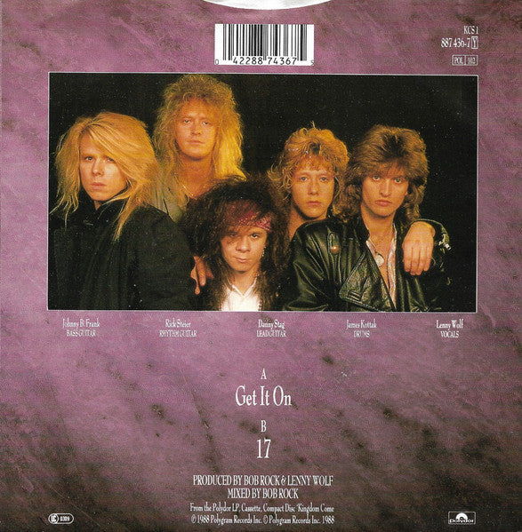 Kingdom Come (2) : Get It On (7", Single)