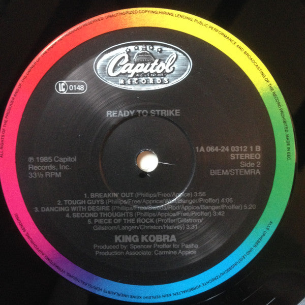 King Kobra ~ Ready To Strike (Vinyl) - Djungel & Jazz