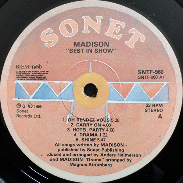 Madison ~ Best In Show (Vinyl) - Djungel & Jazz