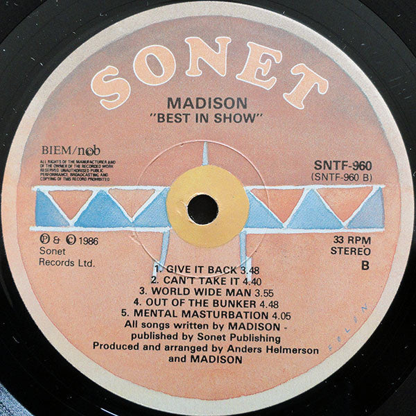 Madison ~ Best In Show (Vinyl) - Djungel & Jazz
