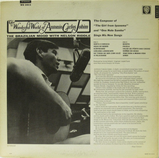Antonio Carlos Jobim : The Wonderful World Of Antonio Carlos Jobim (LP, Album)