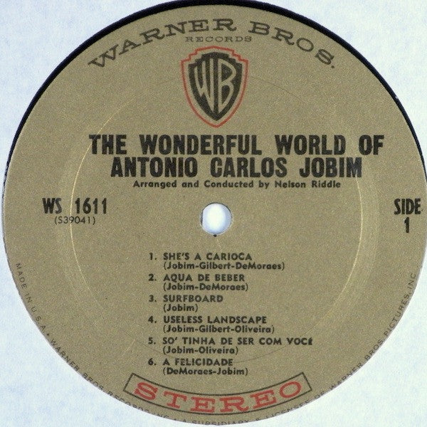Antonio Carlos Jobim : The Wonderful World Of Antonio Carlos Jobim (LP, Album)