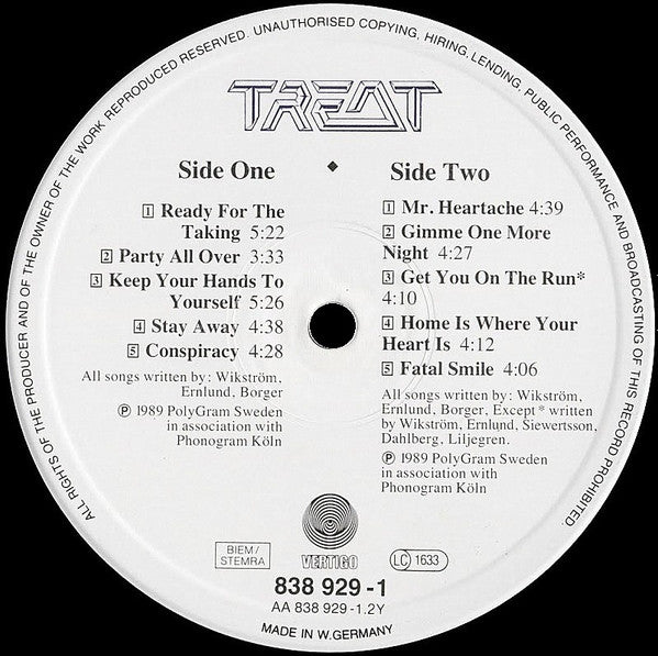 Treat ~ Organized Crime (Vinyl) - Djungel & Jazz