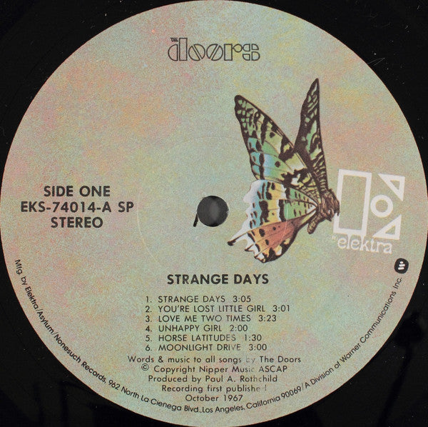 The Doors ~ Strange Days (Vinyl) - Djungel & Jazz