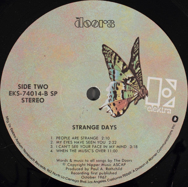The Doors ~ Strange Days (Vinyl) - Djungel & Jazz