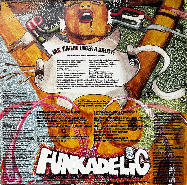 Funkadelic ~ One Nation Under A Groove (Vinyl) - Djungel & Jazz