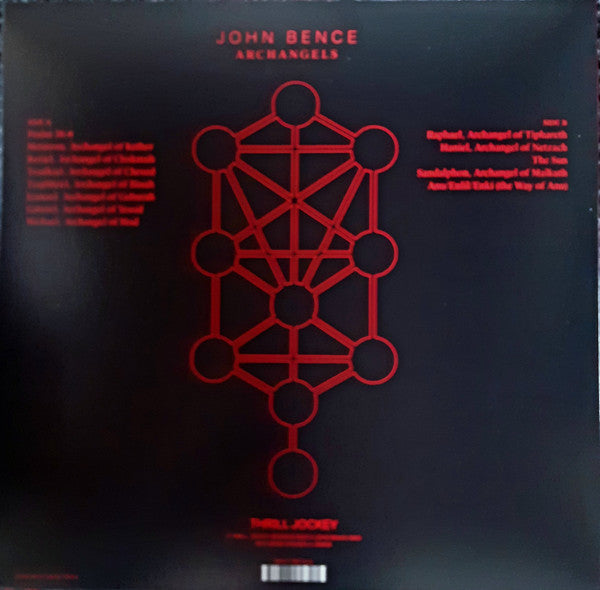 John Bence : Archangels (LP, Album, Ltd, Red)