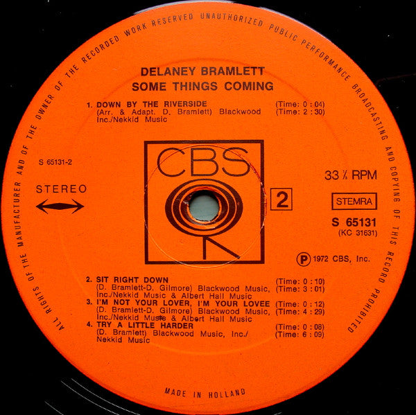 Delaney ~ Some Things Coming (Vinyl) - Djungel & Jazz