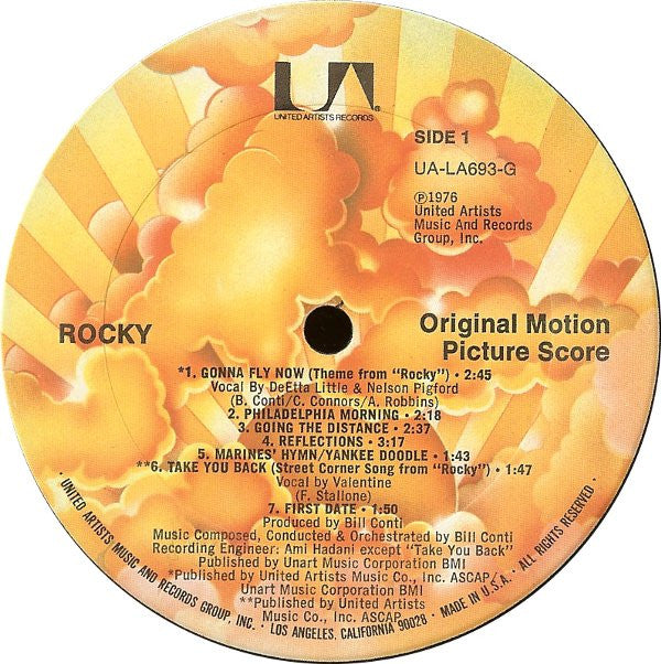 Bill Conti ~ Rocky - Original Motion Picture Score (Vinyl) - Djungel & Jazz