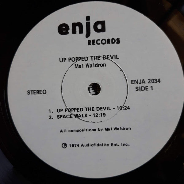 Mal Waldron ~ Up Popped The Devil (Vinyl) - Djungel & Jazz