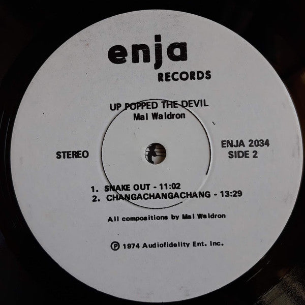 Mal Waldron ~ Up Popped The Devil (Vinyl) - Djungel & Jazz