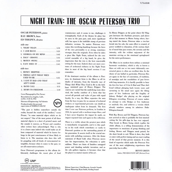 The Oscar Peterson Trio ~ Night Train (Vinyl) - Djungel & Jazz