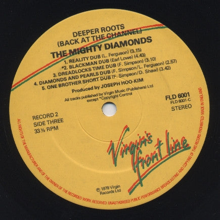 The Mighty Diamonds ~ Deeper Roots (Back To The Channel) (Vinyl) - Djungel & Jazz