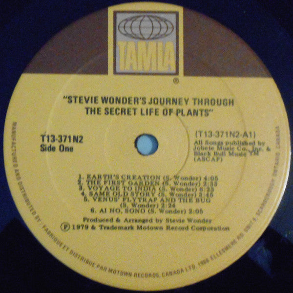 Stevie Wonder ~ Journey Through The Secret Life Of Plants (Vinyl) - Djungel & Jazz