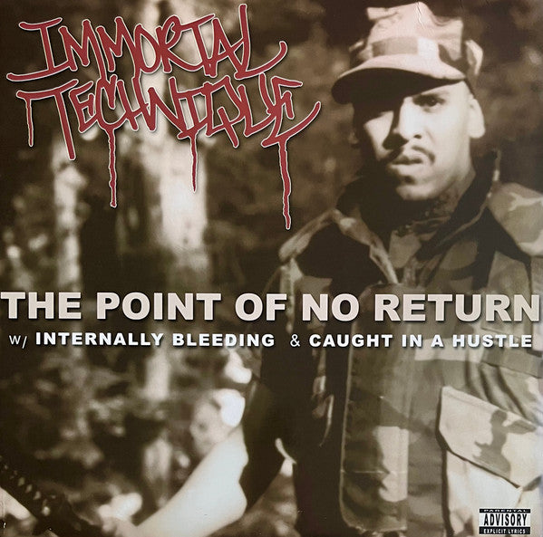 Immortal Technique ~ The Point Of No Return / Internally Bleeding / Caught In A Hustle (Vinyl) - Djungel & Jazz