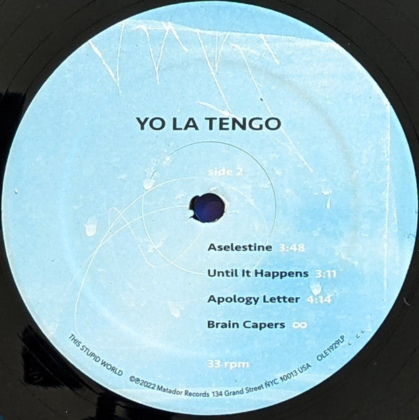 Yo La Tengo ~ This Stupid World (Vinyl) - Djungel & Jazz